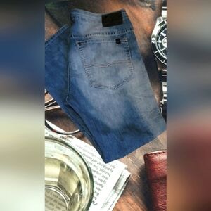 Buffalo Denim Stretchy Slim Straight Jeans